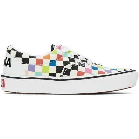 VANS MoMA Edition Check ComfyCush Sneakers 8 NIB - Picture 5 of 5